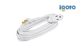 Extensión Eléctrica Doméstica iGOTO - 3 Salidas Aterrizadas