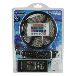TIRA DE LUCES LED RGB 5050 5M EXTERIOR INTERIOR ECO.