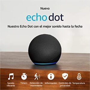 Amazon Echo Dot 5th Gen con asistente virtual