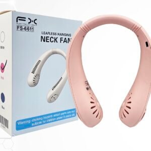 Ventilador de Cuello Portátil Recargable FS-6611 - 3 Velocidades