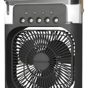 Ventilador de Aire Frío y Humidificador - Sistema de Agua y Hielo