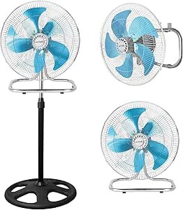 Ventilador 3 en 1 Austro 18 Pulgadas - Pedestal, Pared y Piso
