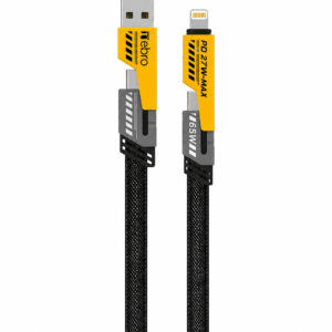 Cable 4 en 1 Nebro 60W USB C Lightning 1m WD-038